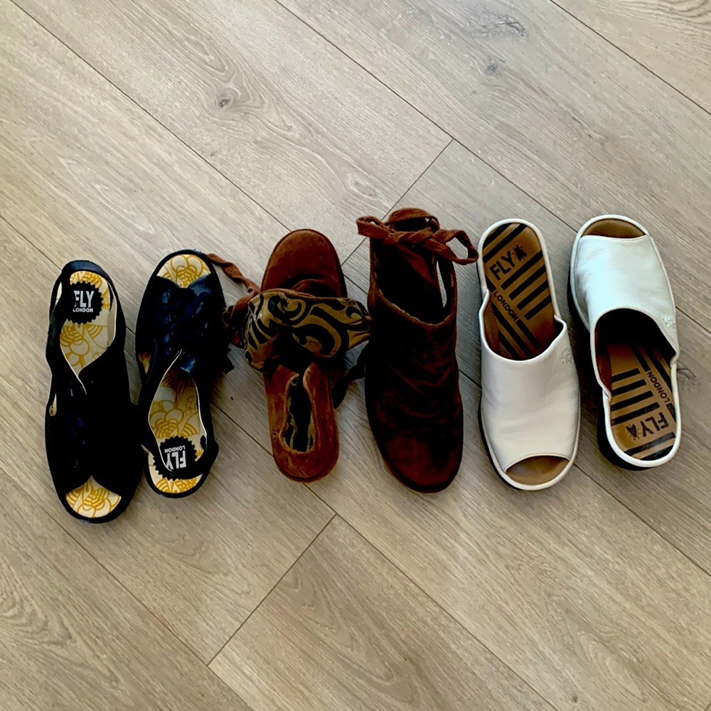 Fly London set of three size 39 euro